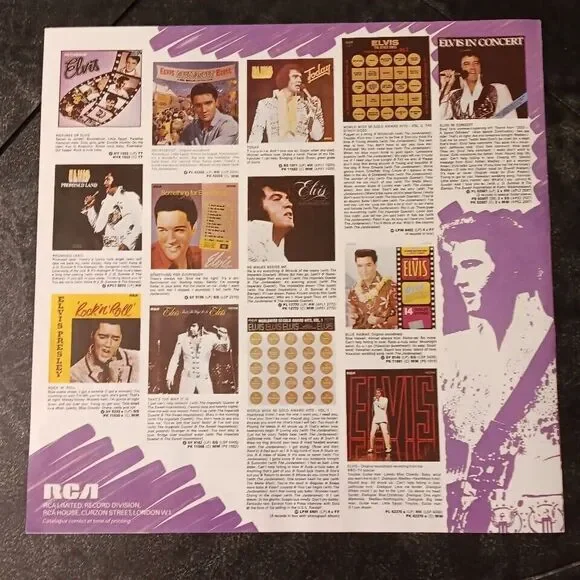 Elvis Special Pink Pressing Audio Vinyl Record (RCA PL42691 (2) / PK42691(2) )
